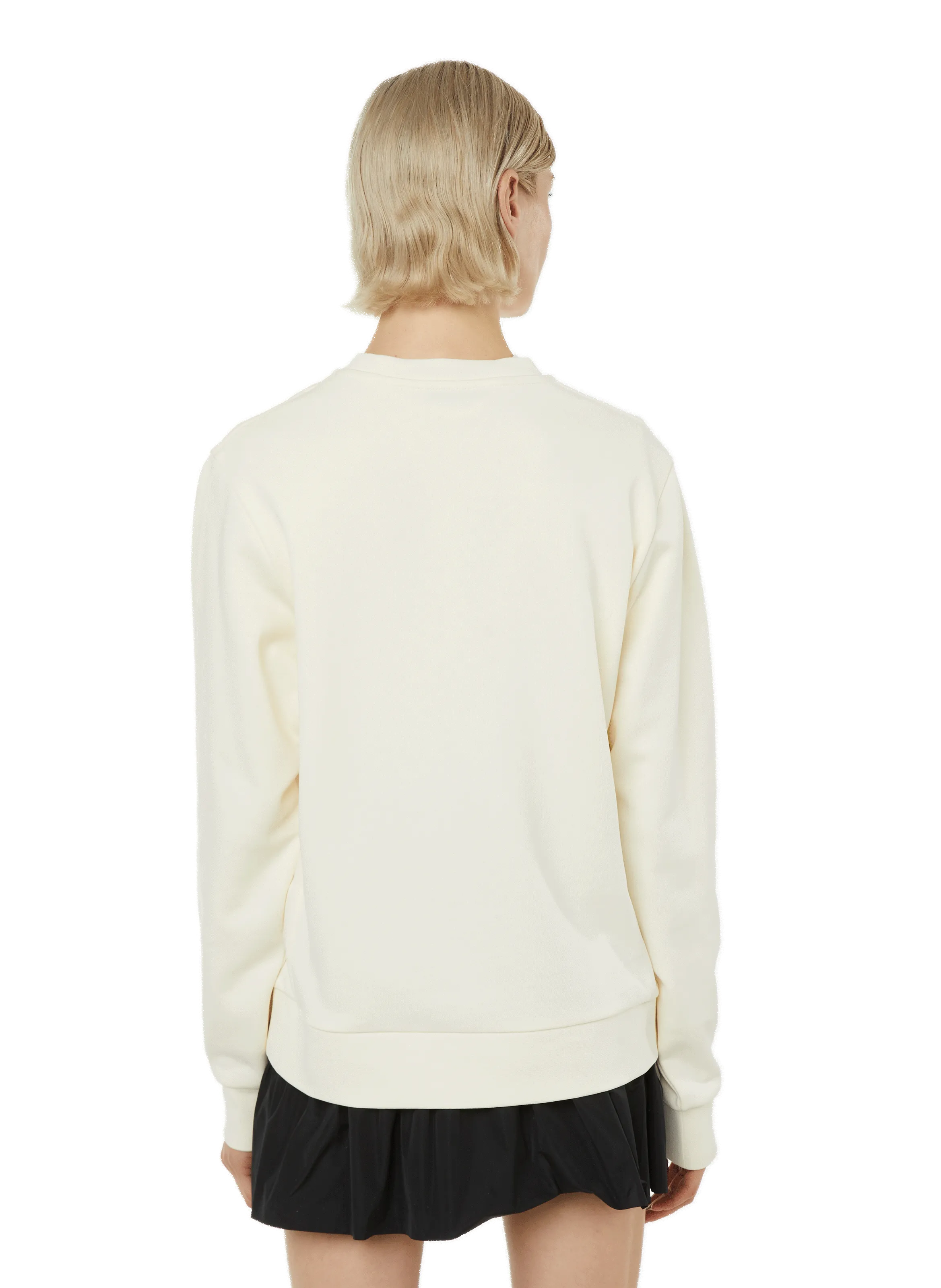 MONCLER  Cotton jumper - White