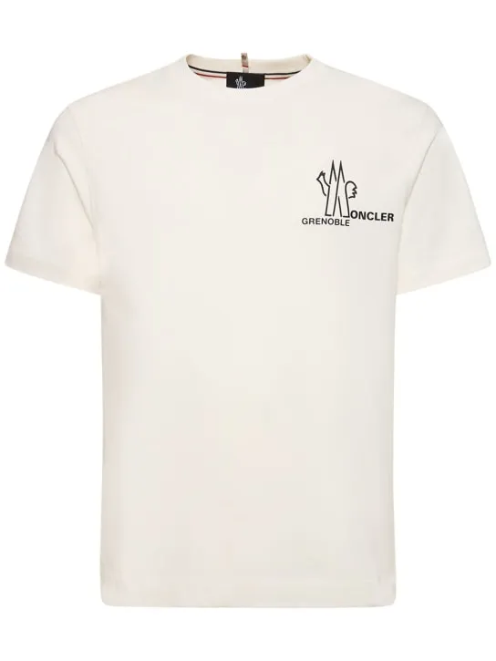 Moncler Grenoble   Logo cotton t-shirt 