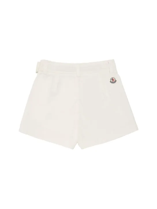 Moncler   Heavy tech twill shorts 