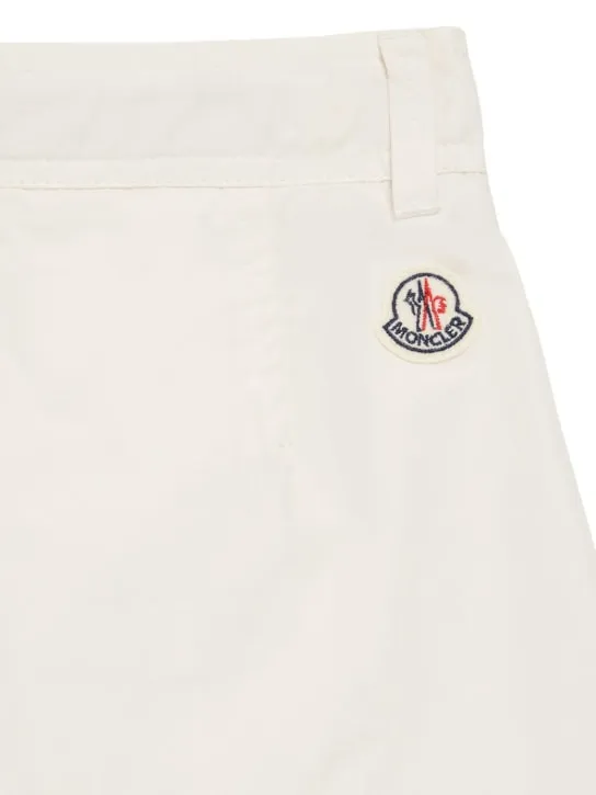 Moncler   Heavy tech twill shorts 