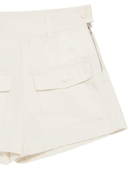 Moncler   Heavy tech twill shorts 