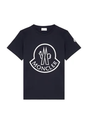 MONCLER KIDS Logo-print cotton T-shirt (12-14 years) -                         -                     -                