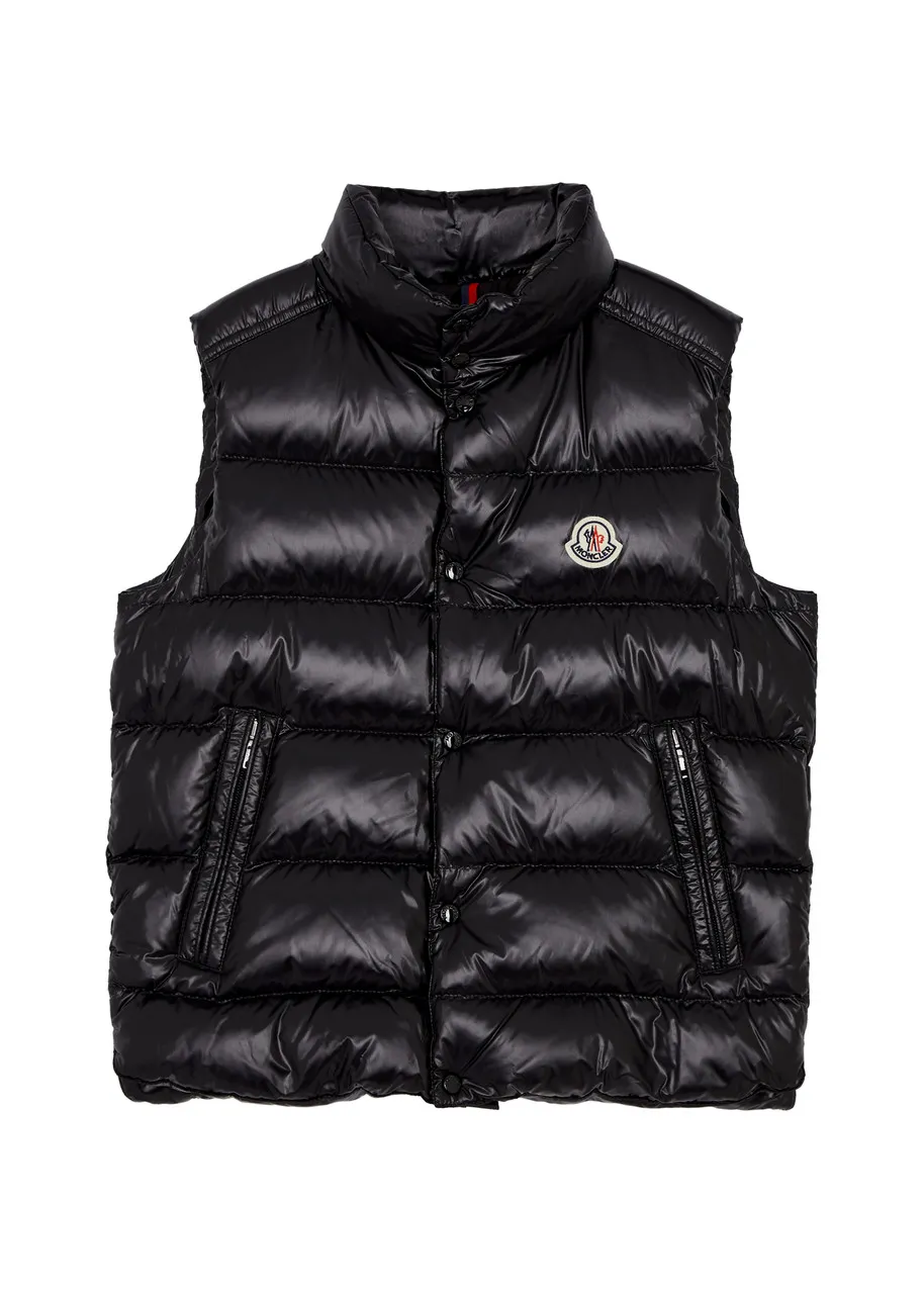 MONCLER KIDS Tib quilted shell gilet  -                         -                     -                