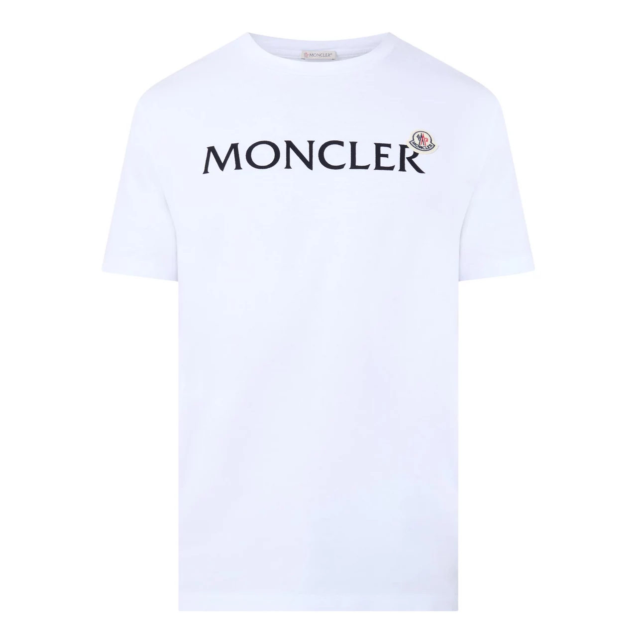 MONCLER Logo Badge T-Shirt - White