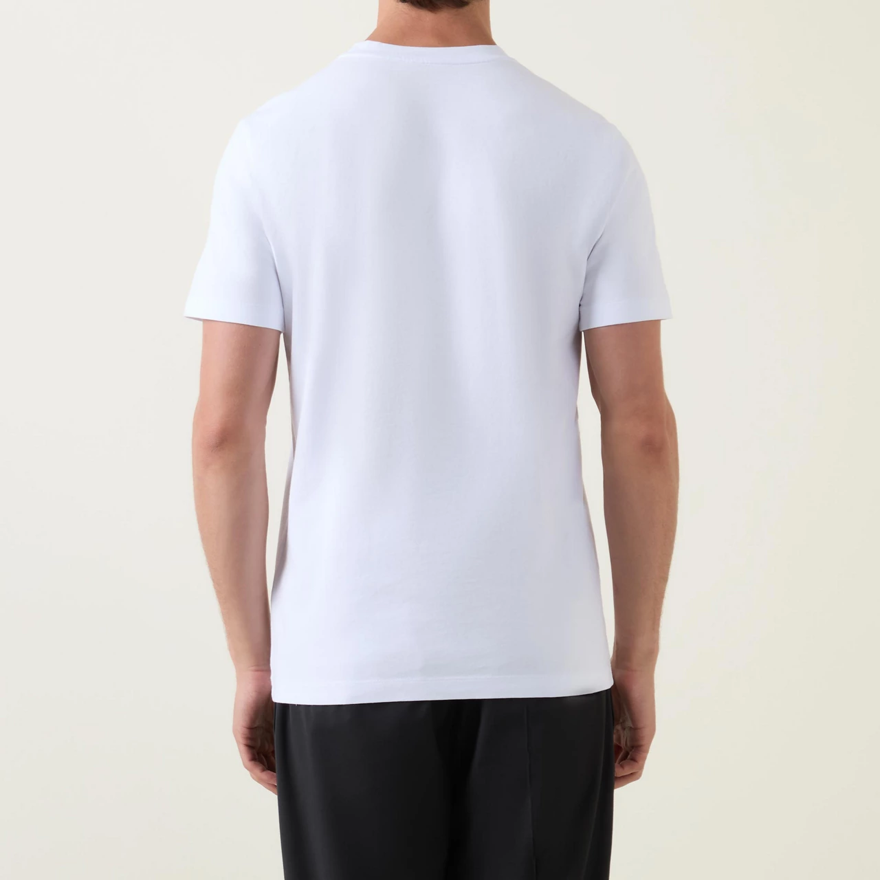 MONCLER Logo Badge T-Shirt - White