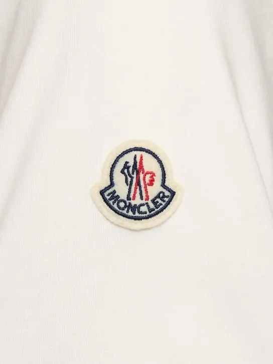 Moncler   Logo cotton jersey t-shirt 