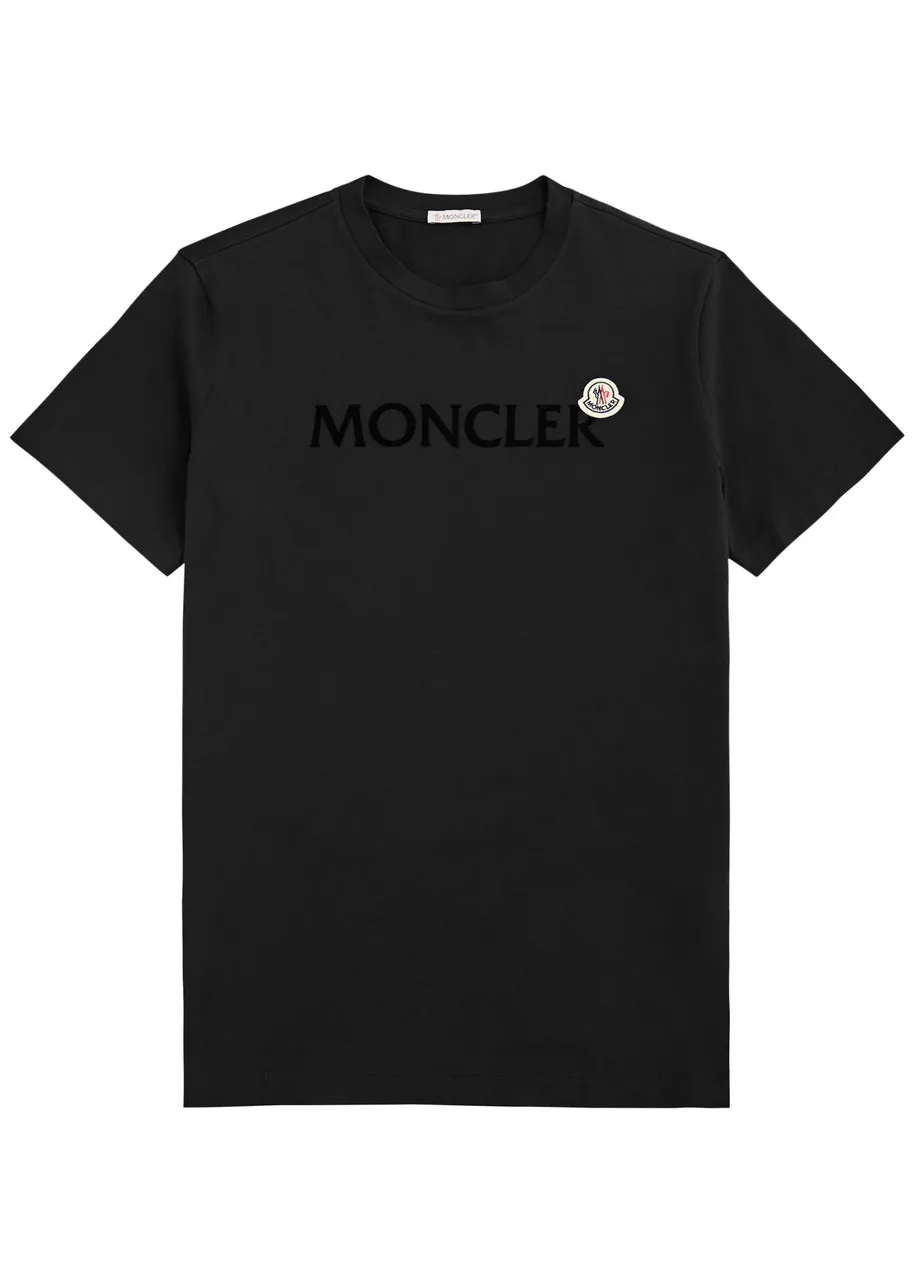 MONCLER Logo cotton T-shirt -                         -                     -                