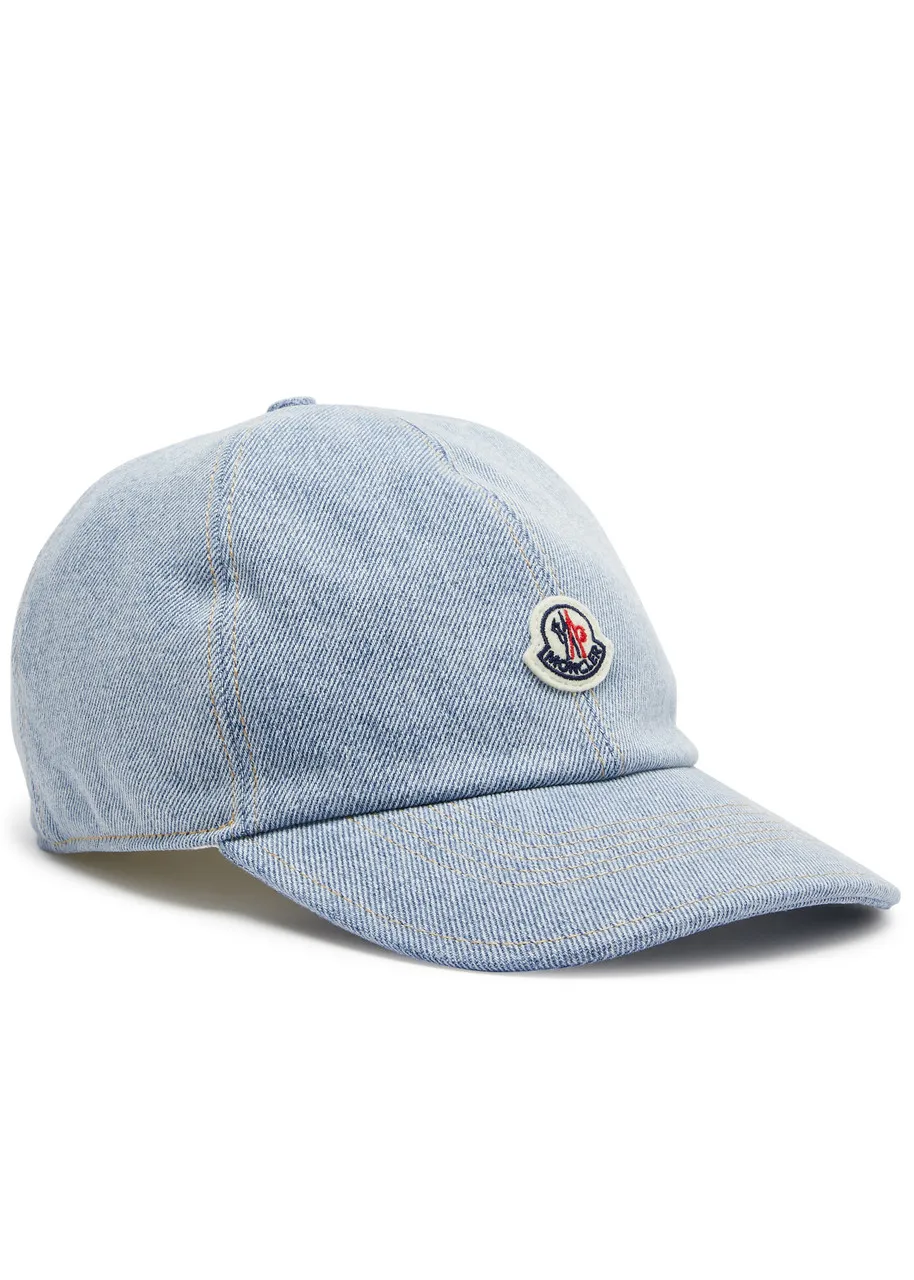 MONCLER Logo denim cap -                         -                     -                