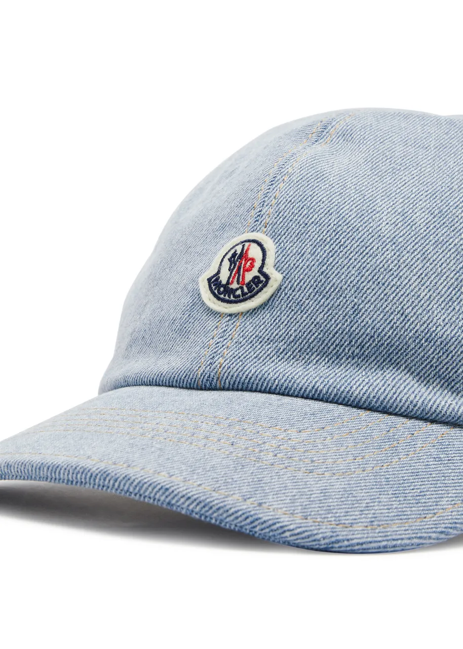 MONCLER Logo denim cap -                         -                     -                