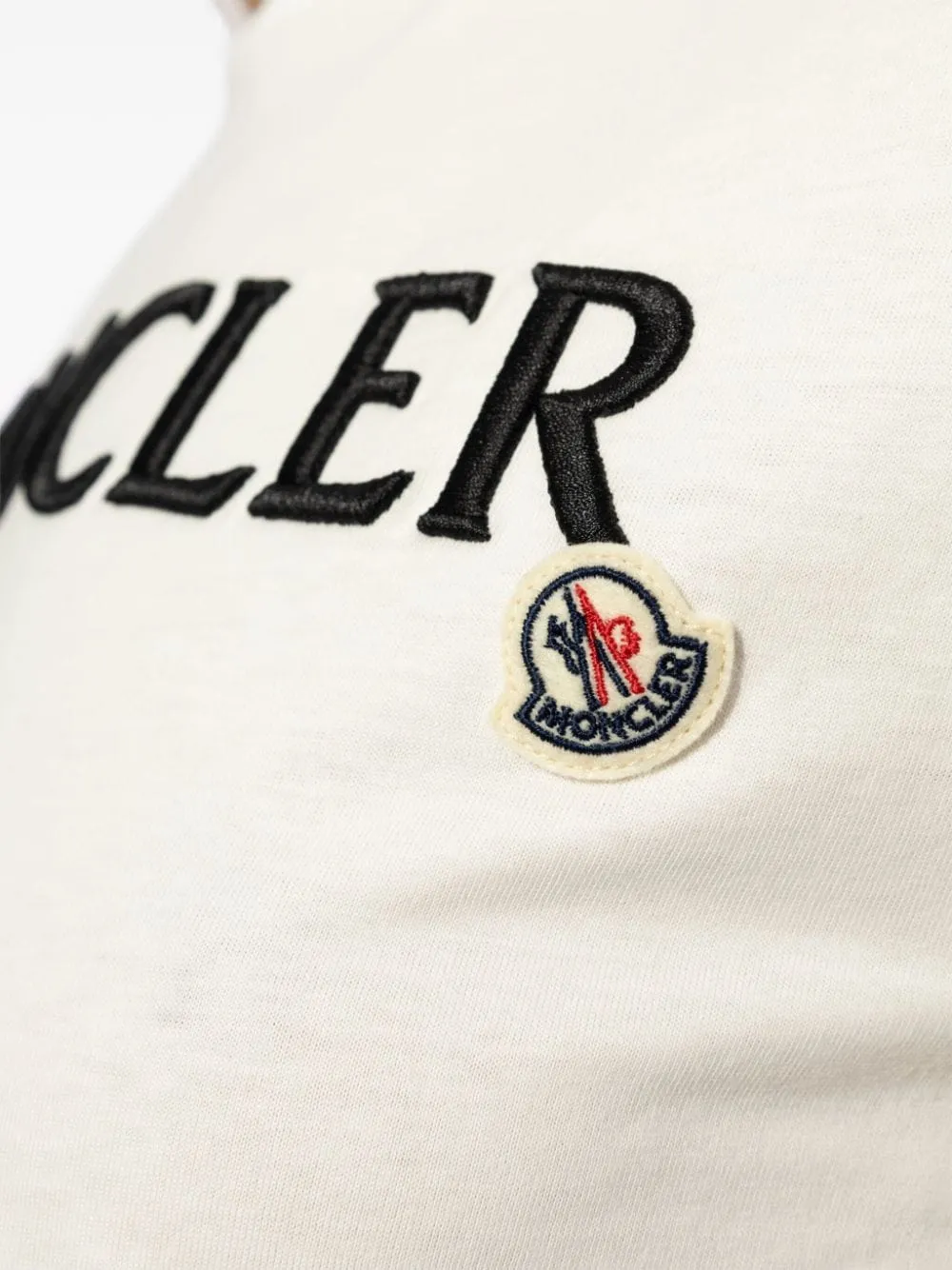 Moncler    Moncler Logo Cotton T Shirt