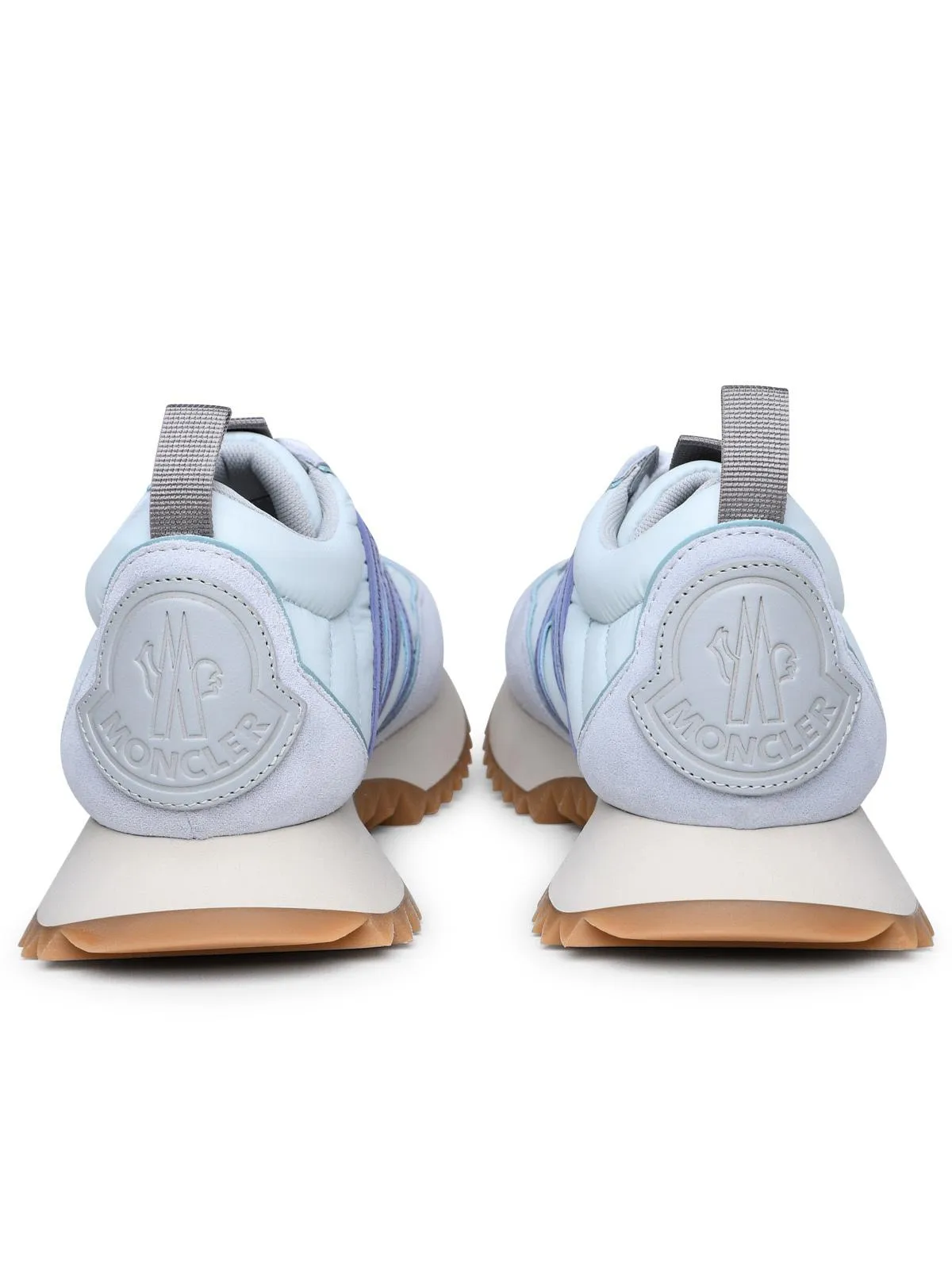 Moncler    Moncler 'Pacey' Sneakers In Light Blue Polyamide