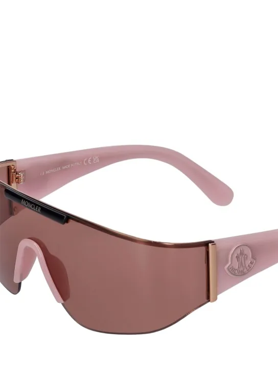 Moncler   Ombrate mask metal sunglasses 