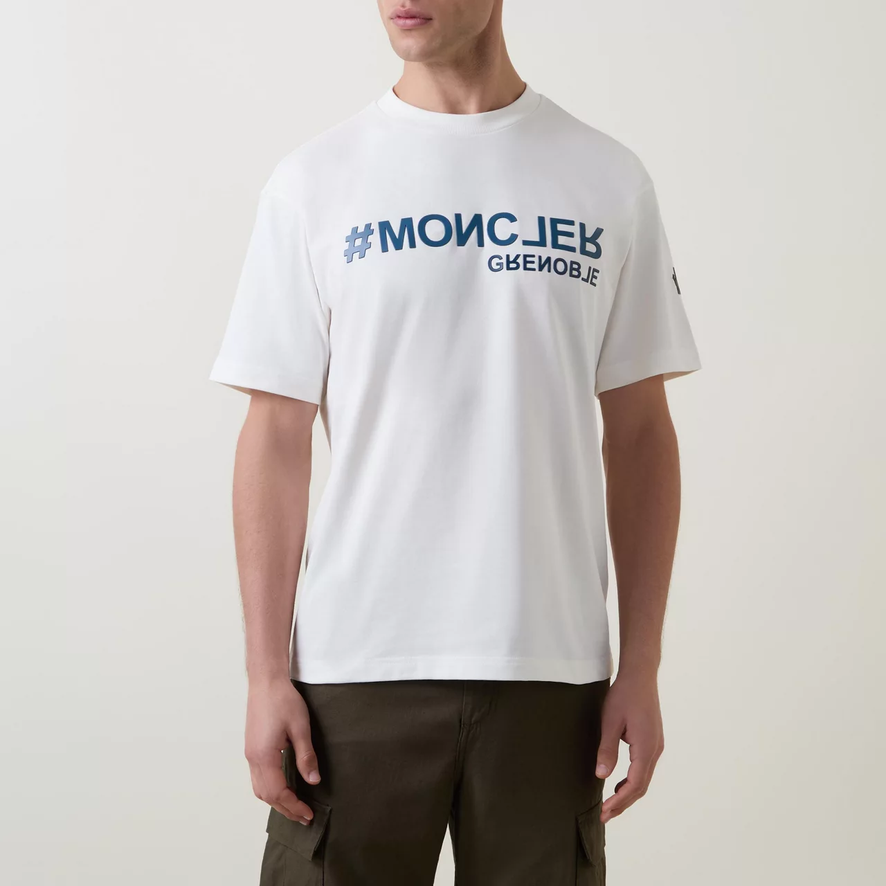 MONCLER Reverse Logo T-Shirt - White