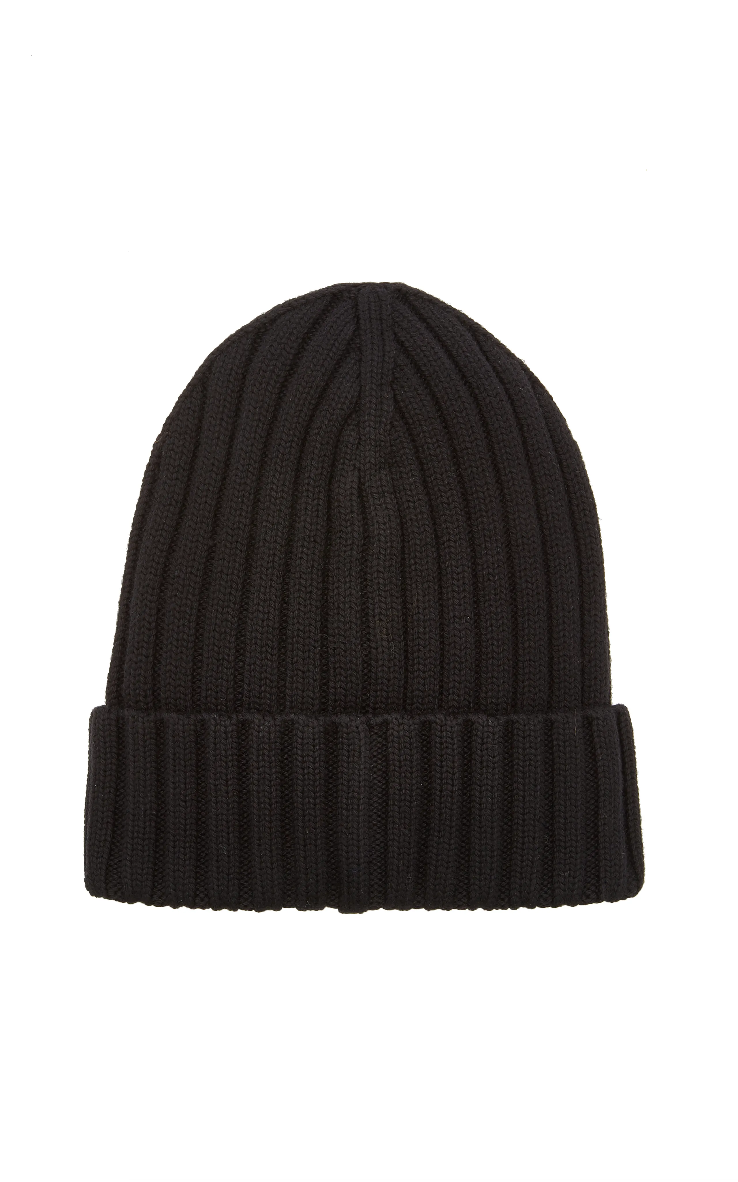 Moncler Ribbed-Knit Wool Beanie