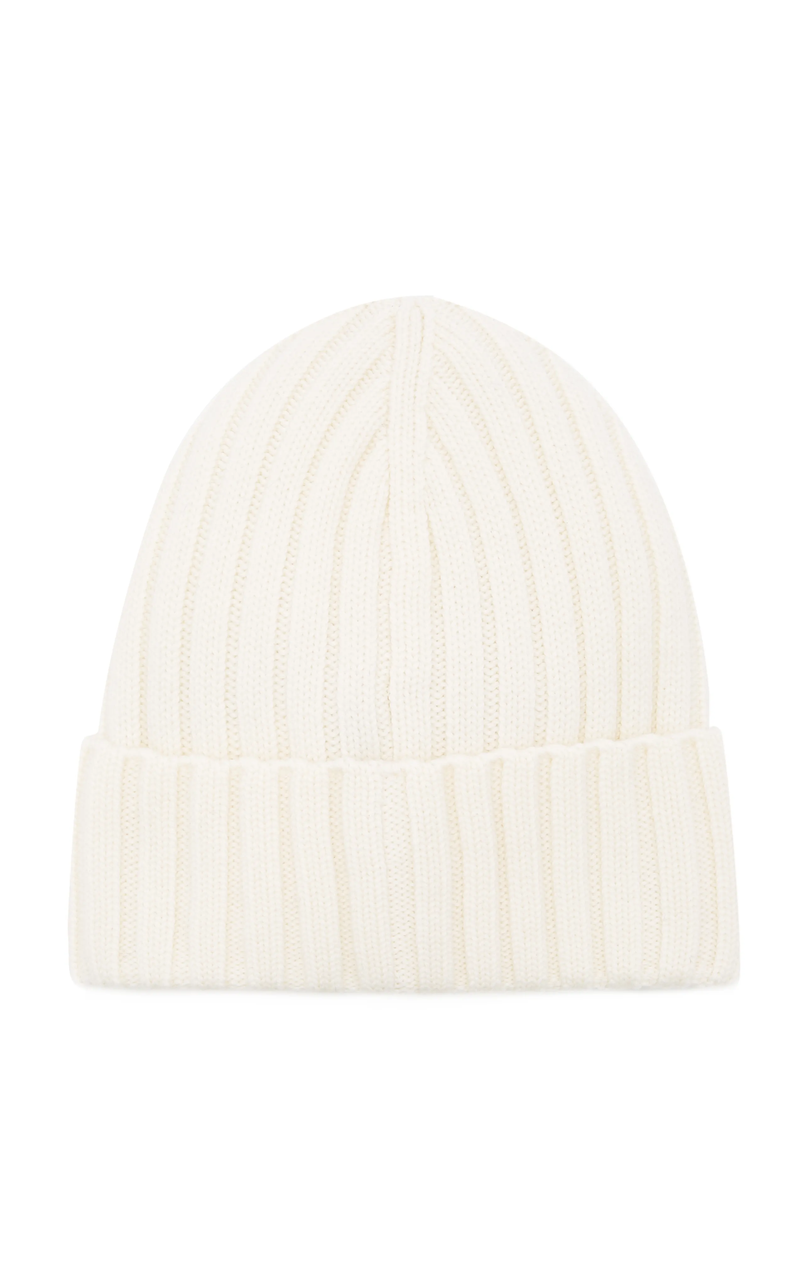 Moncler Ribbed-Knit Wool Beanie