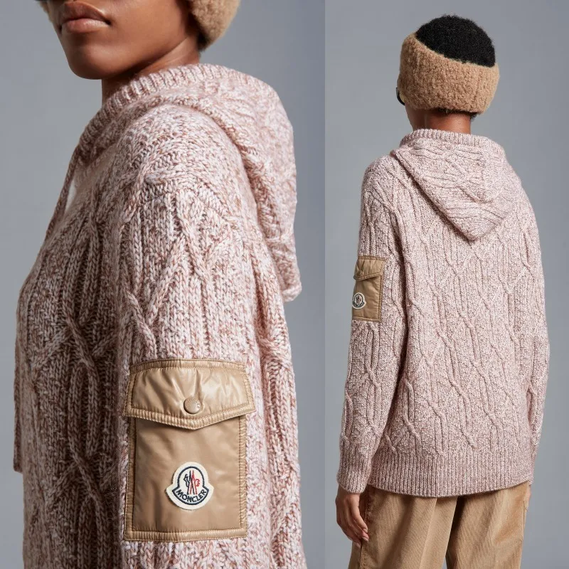 MONCLER  |Wool & Mohair Hoodie