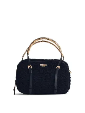 Moschino Soft Black Polyester Bag