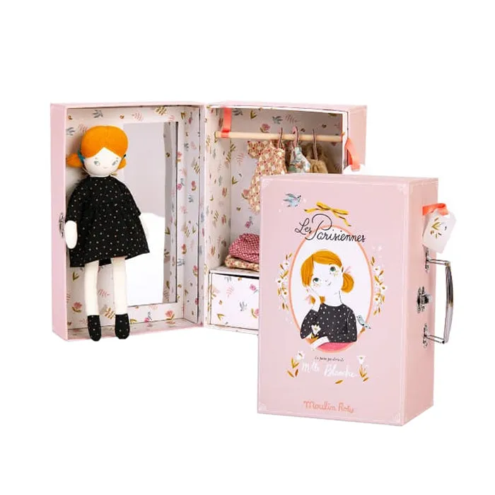 Moulin Roty Les Parisiennes Little Wardrobe Suitcase