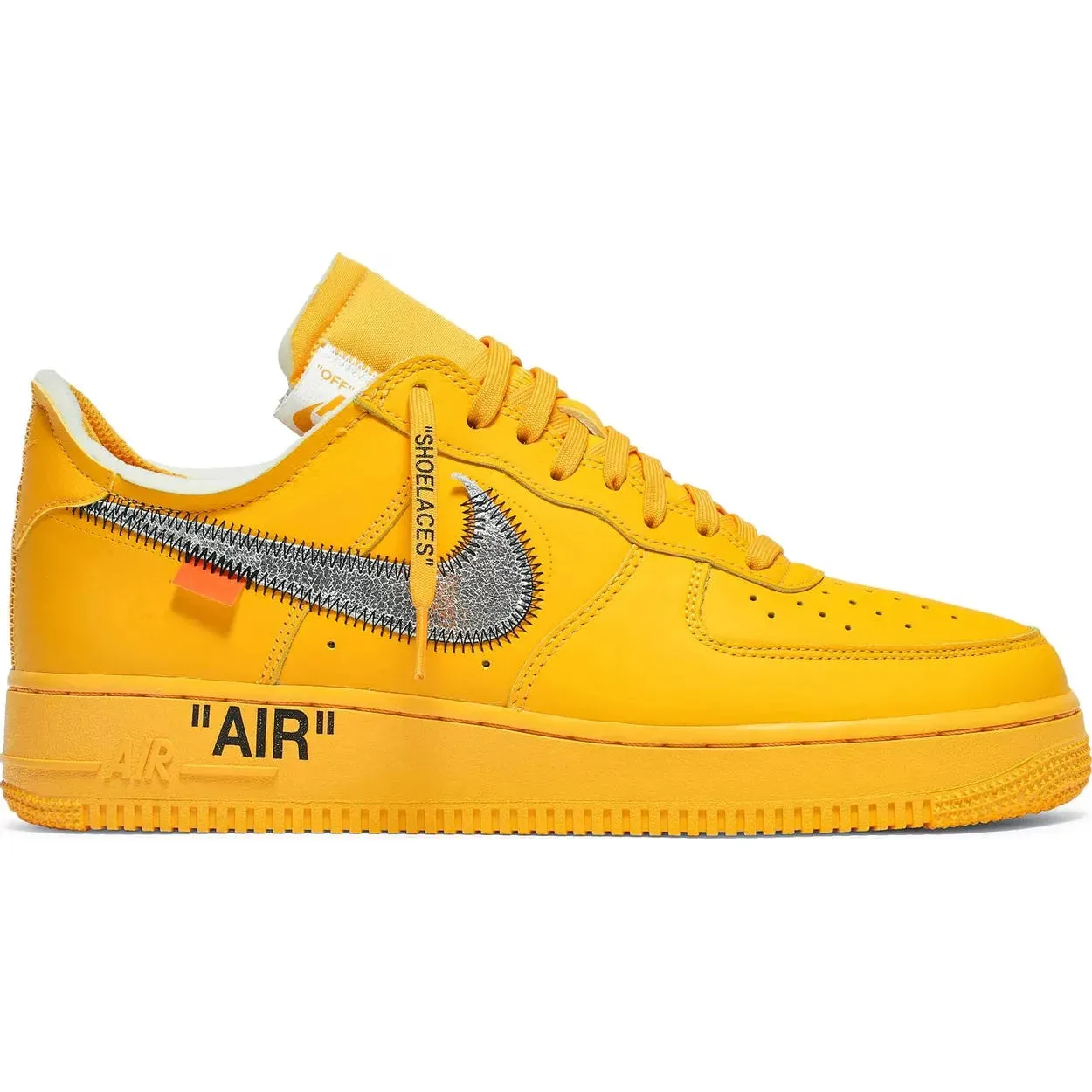 Nike Air Force 1 Low Off-White ICA University Gold