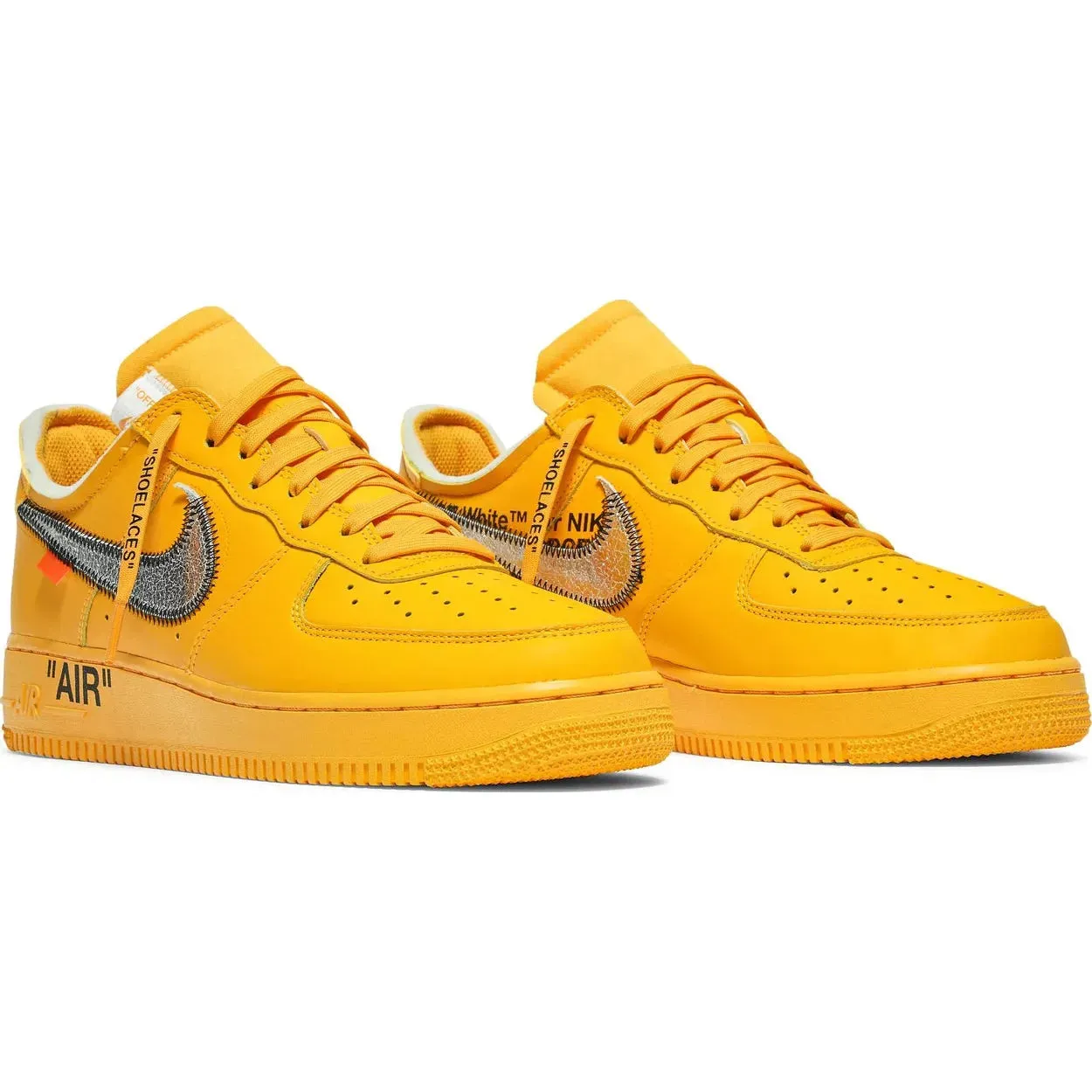 Nike Air Force 1 Low Off-White ICA University Gold