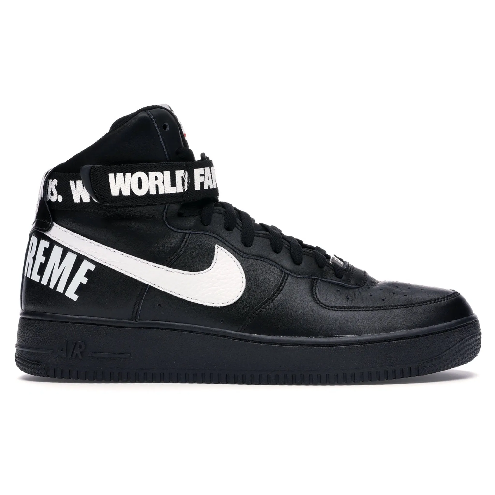 Nike Air Force 1 Supreme World Famous Black (Used)