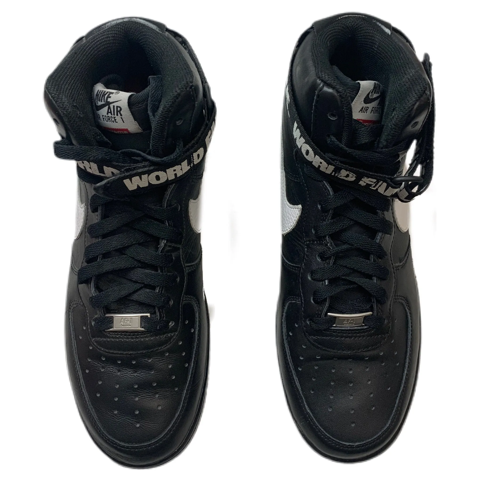 Nike Air Force 1 Supreme World Famous Black (Used)