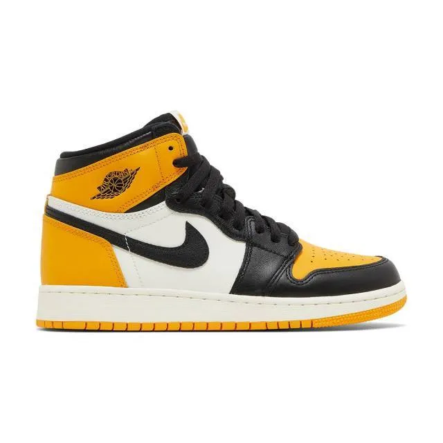 Nike Air Jordan 1 Retro High OG (Yellow Toe/ Taxi/ Black...