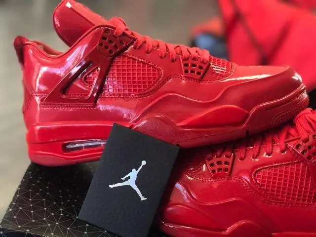 Nike Air Jordan Retro 11LAB4 UNIVERSITY RED OCTOBER  (51...