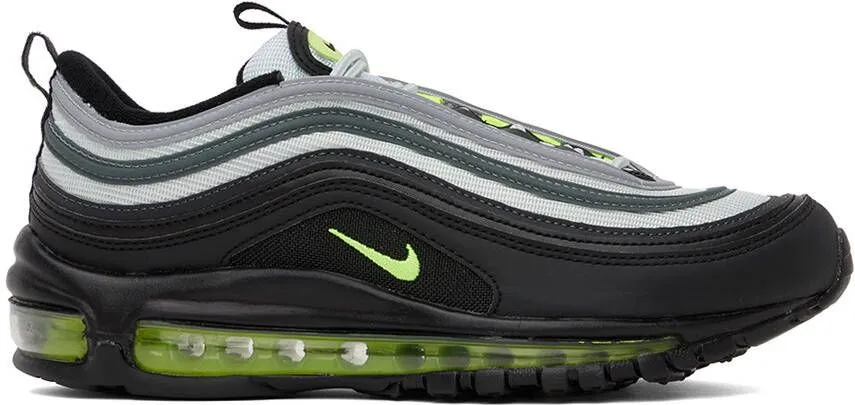 Nike Black & Gray Air Max 97 Sneakers