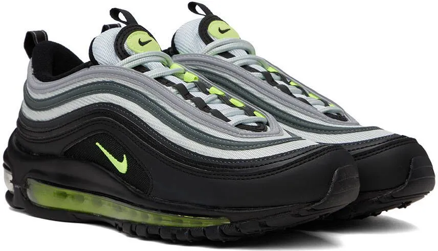 Nike Black & Gray Air Max 97 Sneakers