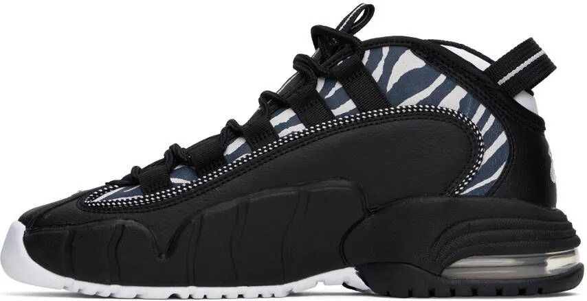 Nike Black & White Air Max Penny Sneakers