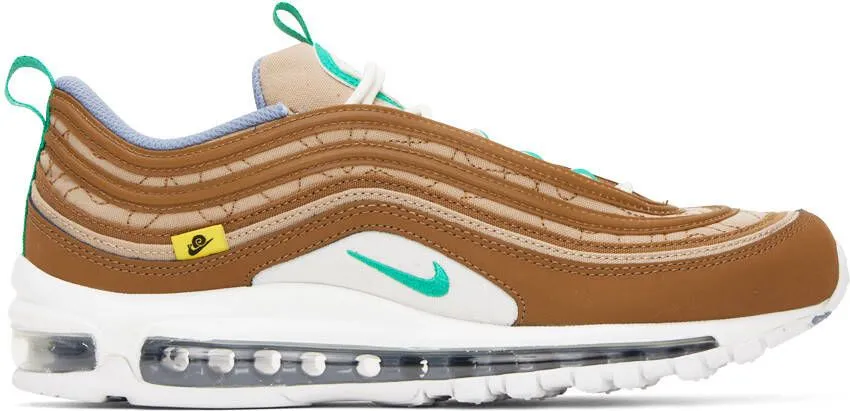 Nike Brown & Green Air Max 97 SE Sneakers