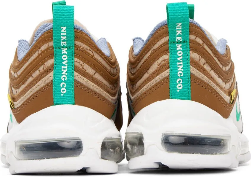 Nike Brown & Green Air Max 97 SE Sneakers