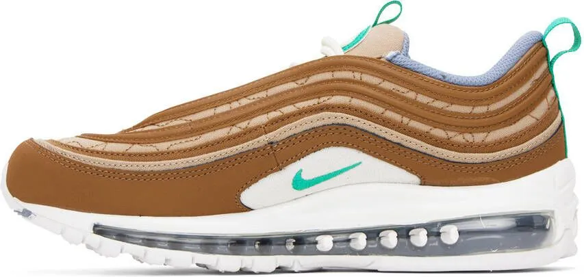 Nike Brown & Green Air Max 97 SE Sneakers