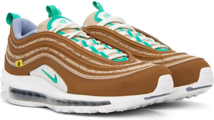 Nike Brown & Green Air Max 97 SE Sneakers