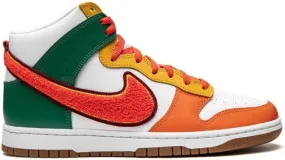 Nike Dunk Hi Retro University Habanero Red sneakers Orange