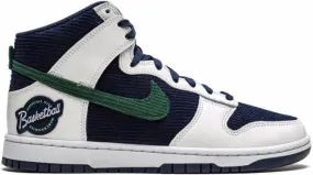 Nike Dunk High PRM EMB College Navy Noble Green sneakers Blue