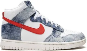 Nike Dunk High Washed Denim sneakers Blue