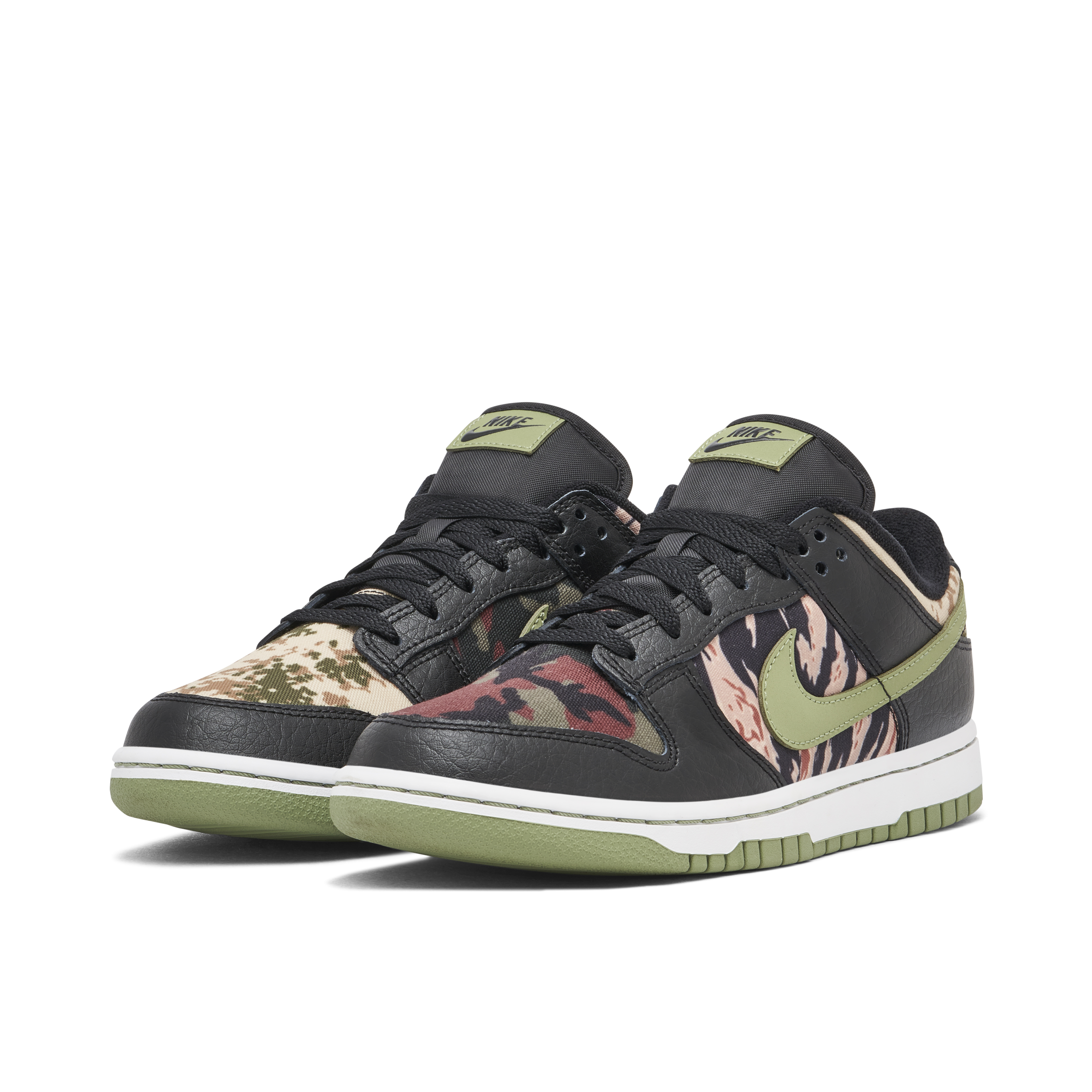 Nike Dunk Low Crazy Camo Oil Green | DH0957-001 | Laced