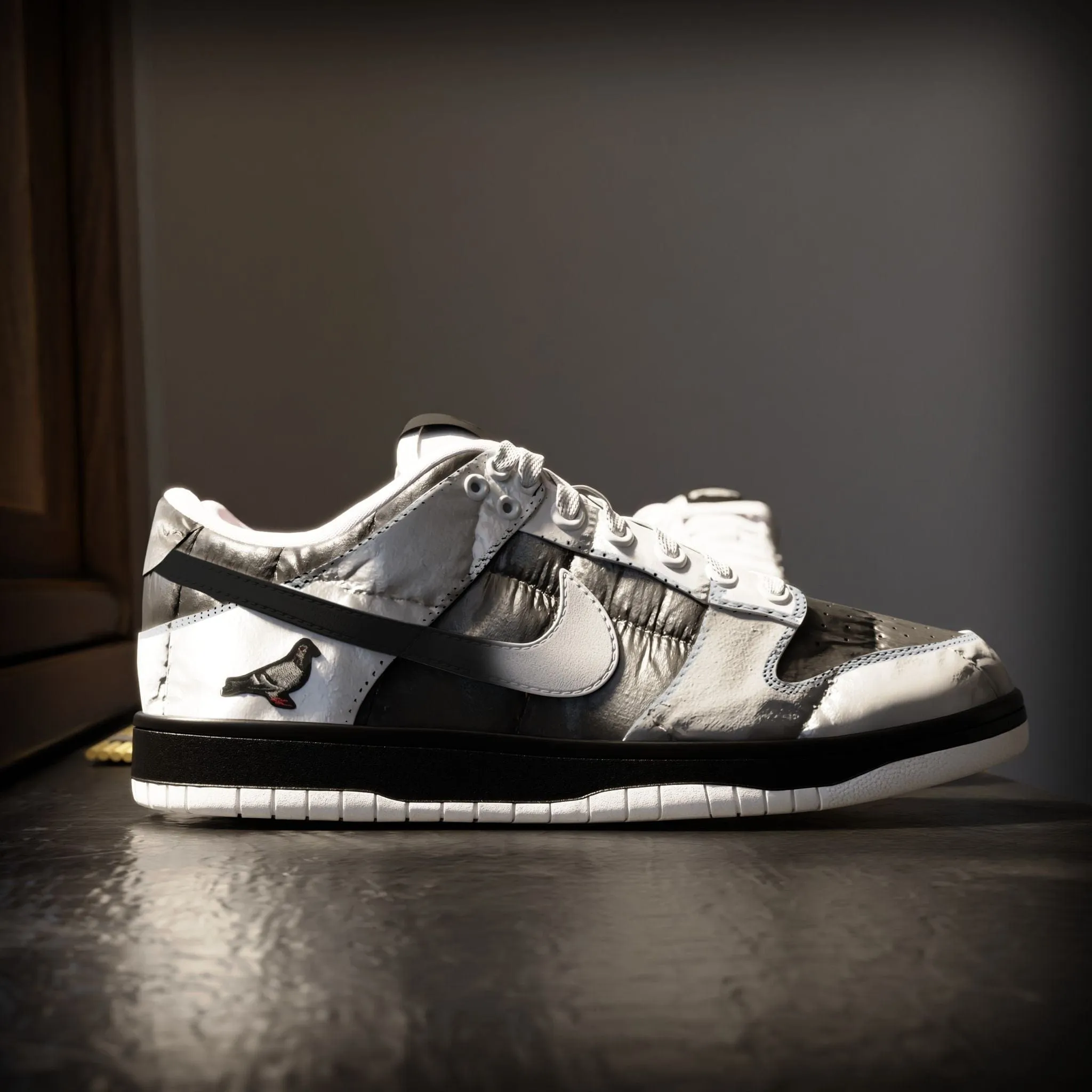 Nike Dunk SB Yankeekicks X Jeff Staple X JK Reverse Panda