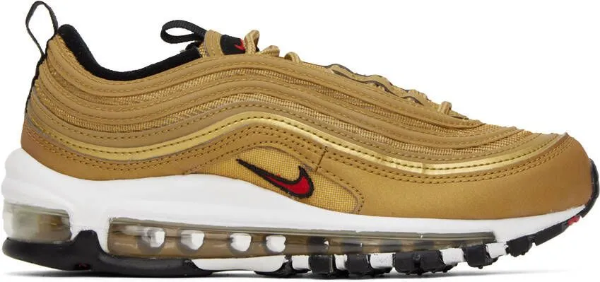 Nike Gold Air Max 97 OG Sneakers