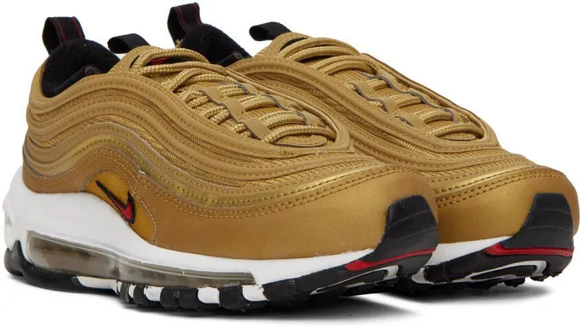 Nike Gold Air Max 97 OG Sneakers