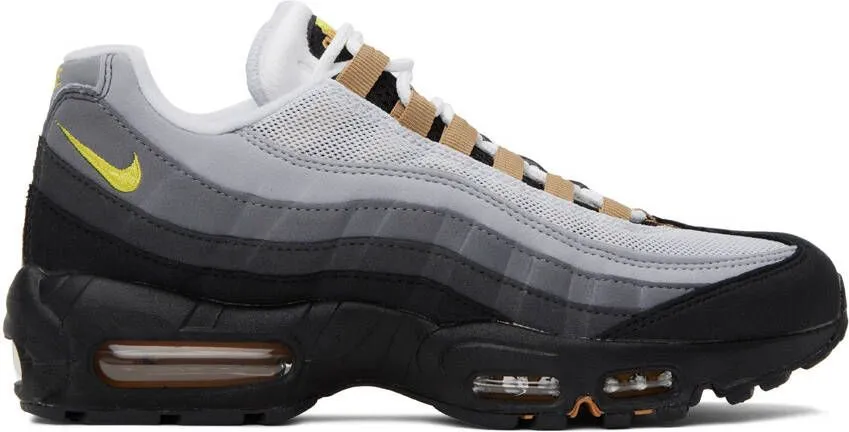 Nike Gray & Black Air Max 95 Sneakers