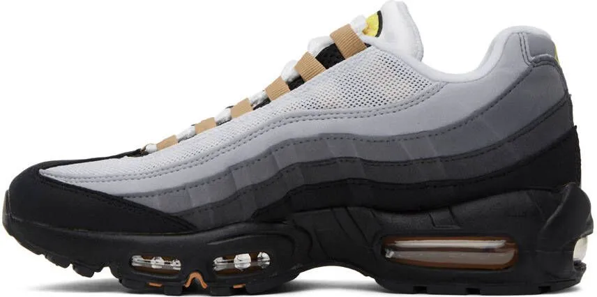 Nike Gray & Black Air Max 95 Sneakers