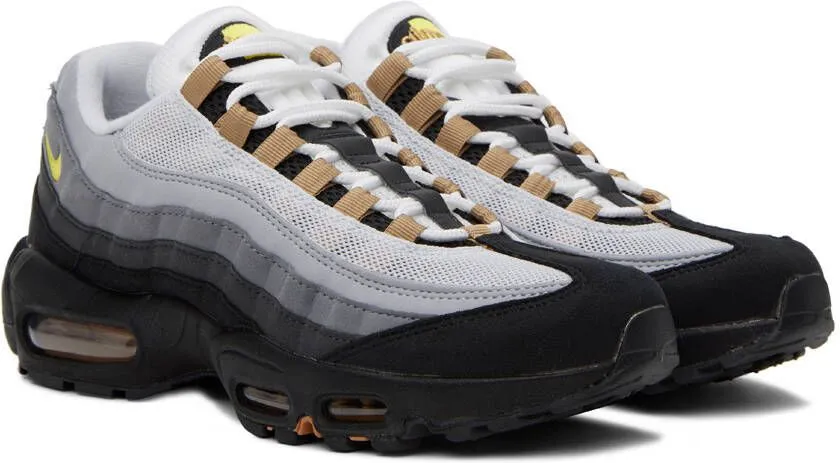 Nike Gray & Black Air Max 95 Sneakers