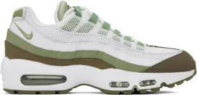 Nike Green & White Air Max 95 Sneakers