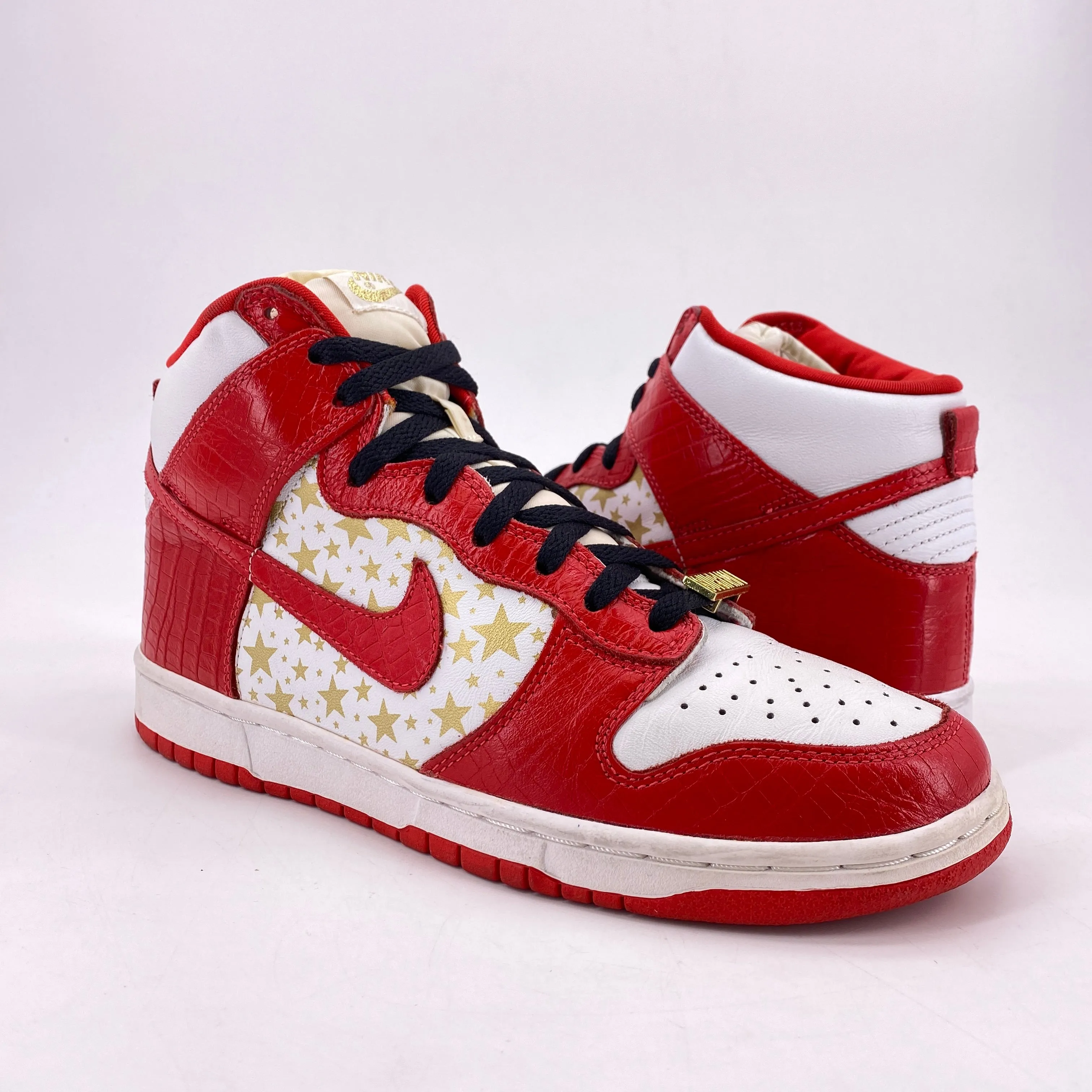 Nike SB Dunk High Supreme Red 2003 Used Size 9