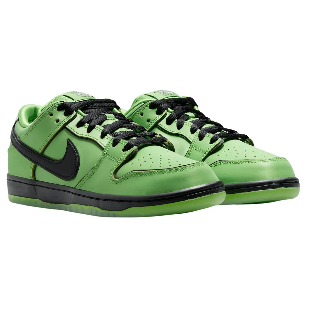 Nike SB Dunk Low The Powerpuff Girls Buttercup