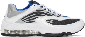 Nike White & Blue Air Tuned Max Sneakers