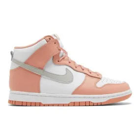 Nike Women's Dunk High (Salmon/ Orange/ Crimson Bliss/ W...